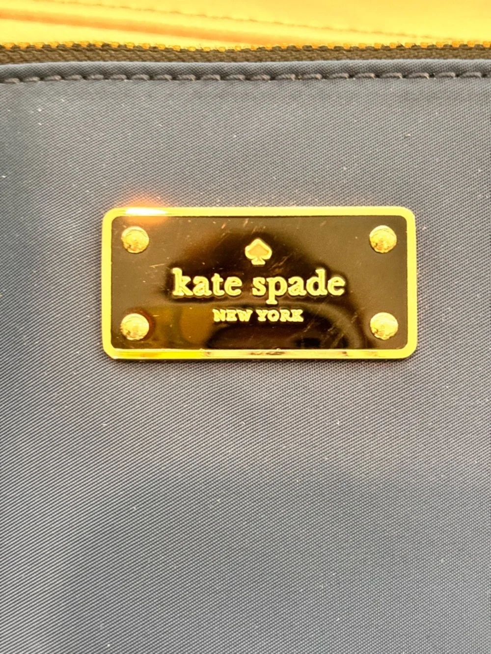 Kate Spade Blue Blake Avenue Daveney Laptop Bag